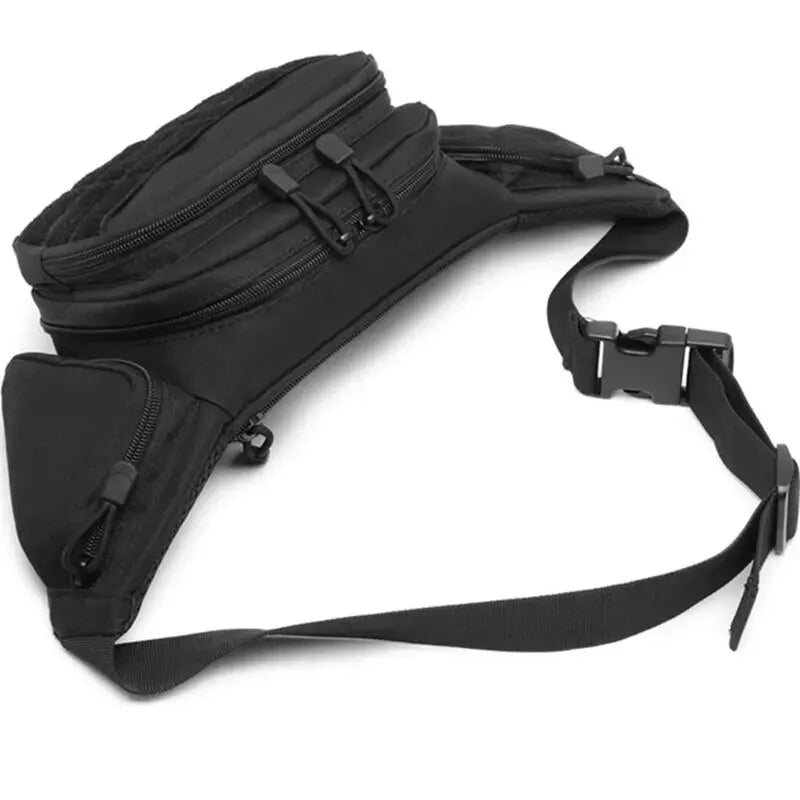 Wear it around your waist or across your body, whichever is most comfortable for your journey.