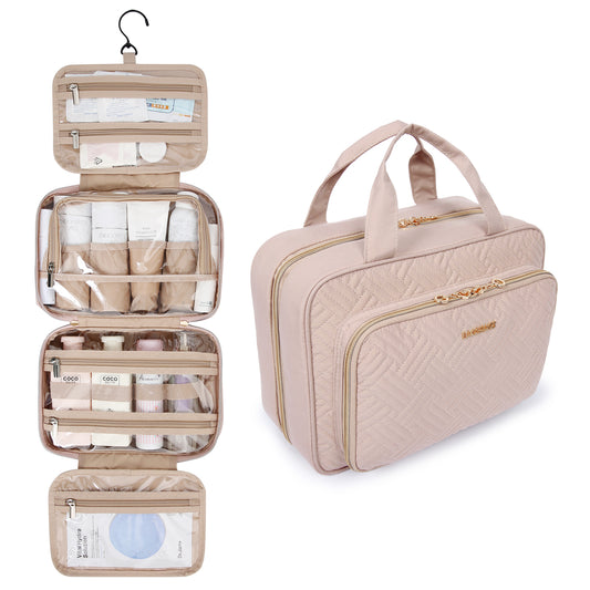 Keep your travel essentials neatly organized with our Large Women Toiletry Bag - Waterproof. 