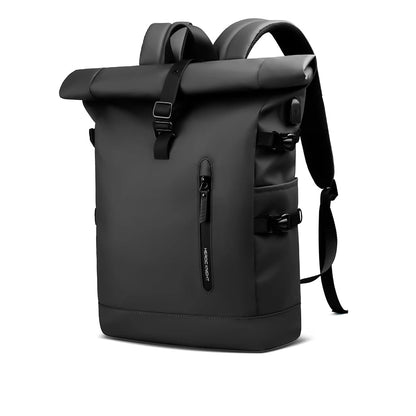 HK Expandable Travel Backpack Men Large Capacity Waterproof 15.6” Laptop Bag Hiking Rucksack Cycling Daypack Bag with USB Port