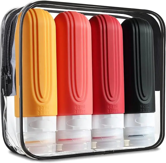 Triple-layer protection to keep your toiletries secure and spill-free.